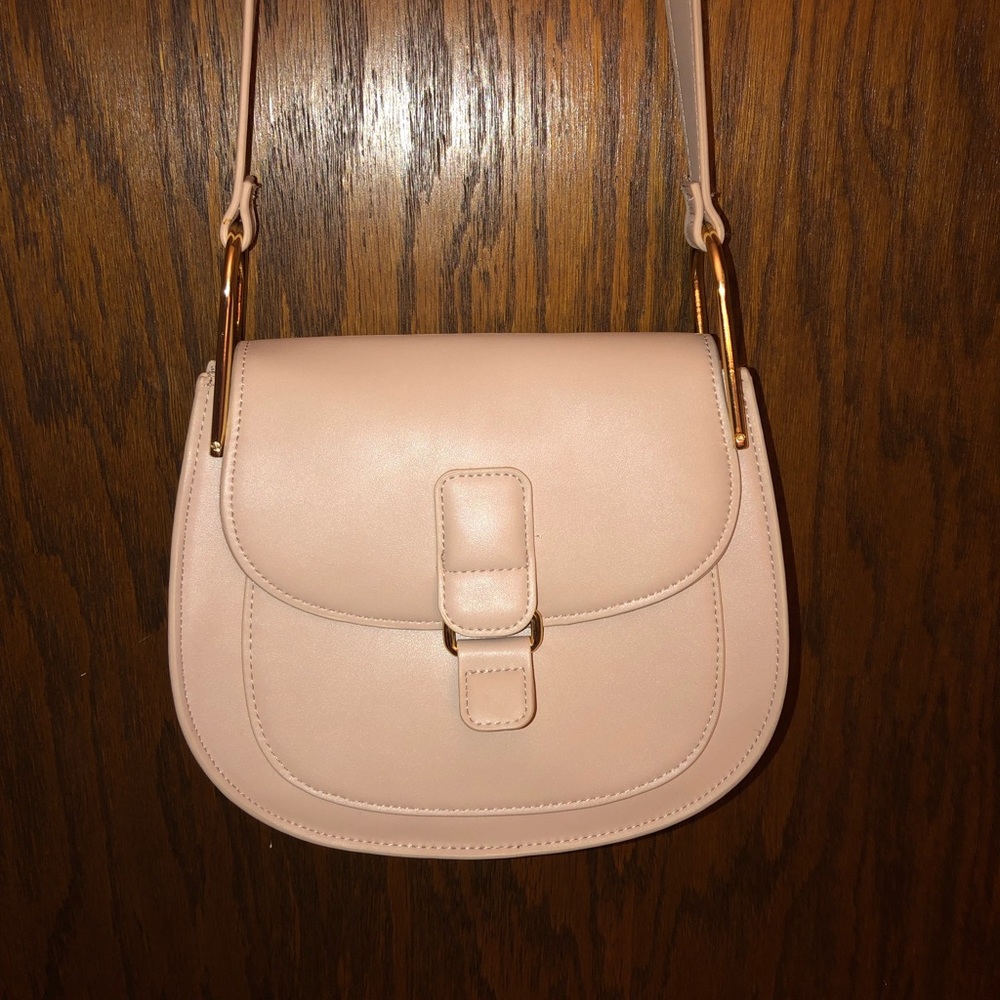 Forever21 Classy Taupe Crossbody Bag